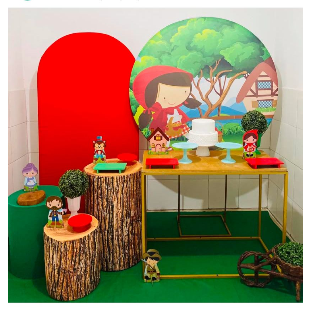 Kit Diamante Chapéuzinho Vermelho - Artes e Encantos locações