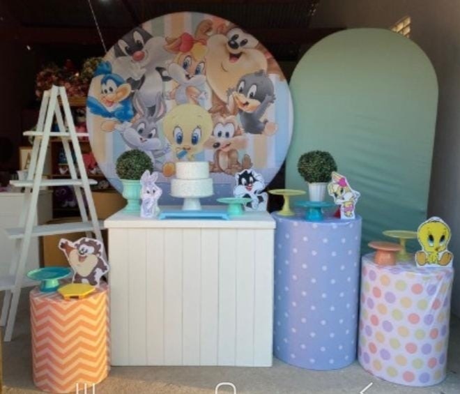 Baby Looney Tunes Kit Diamante 4 - Artes e Encantos locações