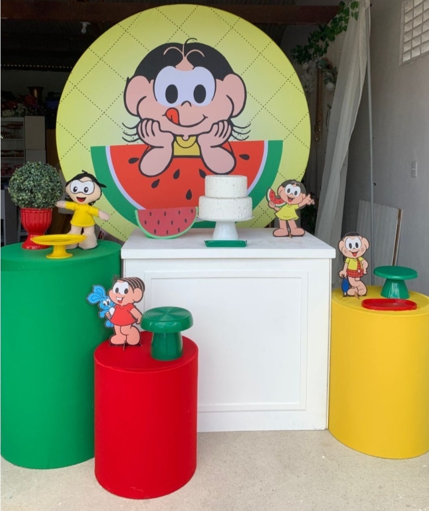 Magali Turma da Mônica Kit Ouro Plus - Artes e Encantos locações