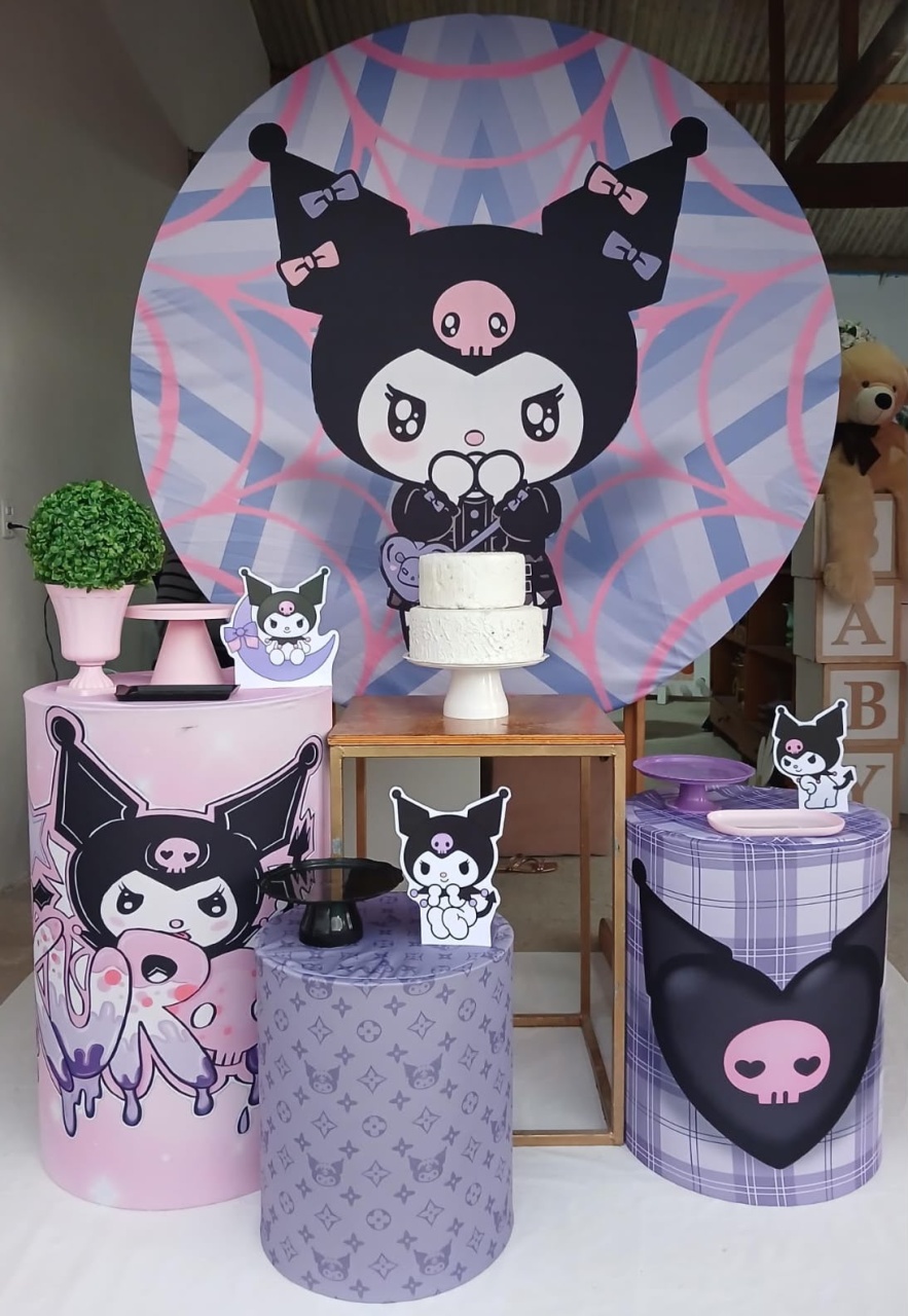 Kuromi Kit Ouro 10 - Artes e Encantos locações