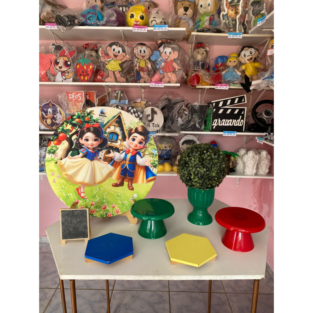 Mini Kit Branca de Neve (1) - Artes e Encantos locações