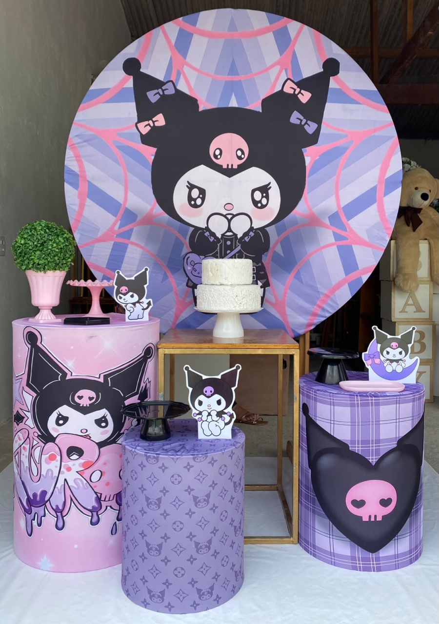 Kuromi Kit Ouro 12 - Artes e Encantos locações