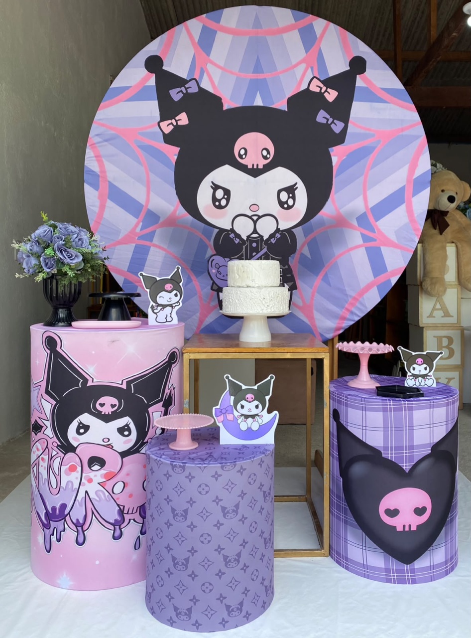 Kuromi Kit Ouro 7 - Artes e Encantos locações