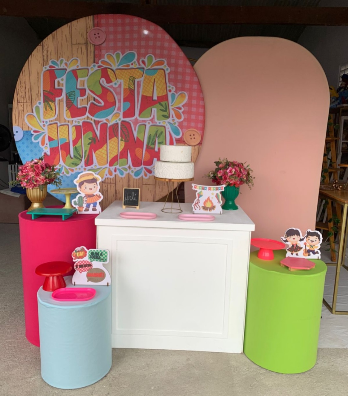 Junino São João Kit Diamante (2) - Artes e Encantos locações