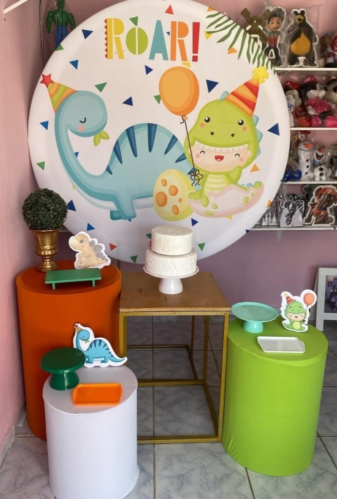 Dino Baby Kit Ouro - Artes e Encantos locações