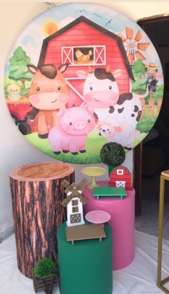 Fazendinha Menina Kit Prata - Artes e Encantos locações