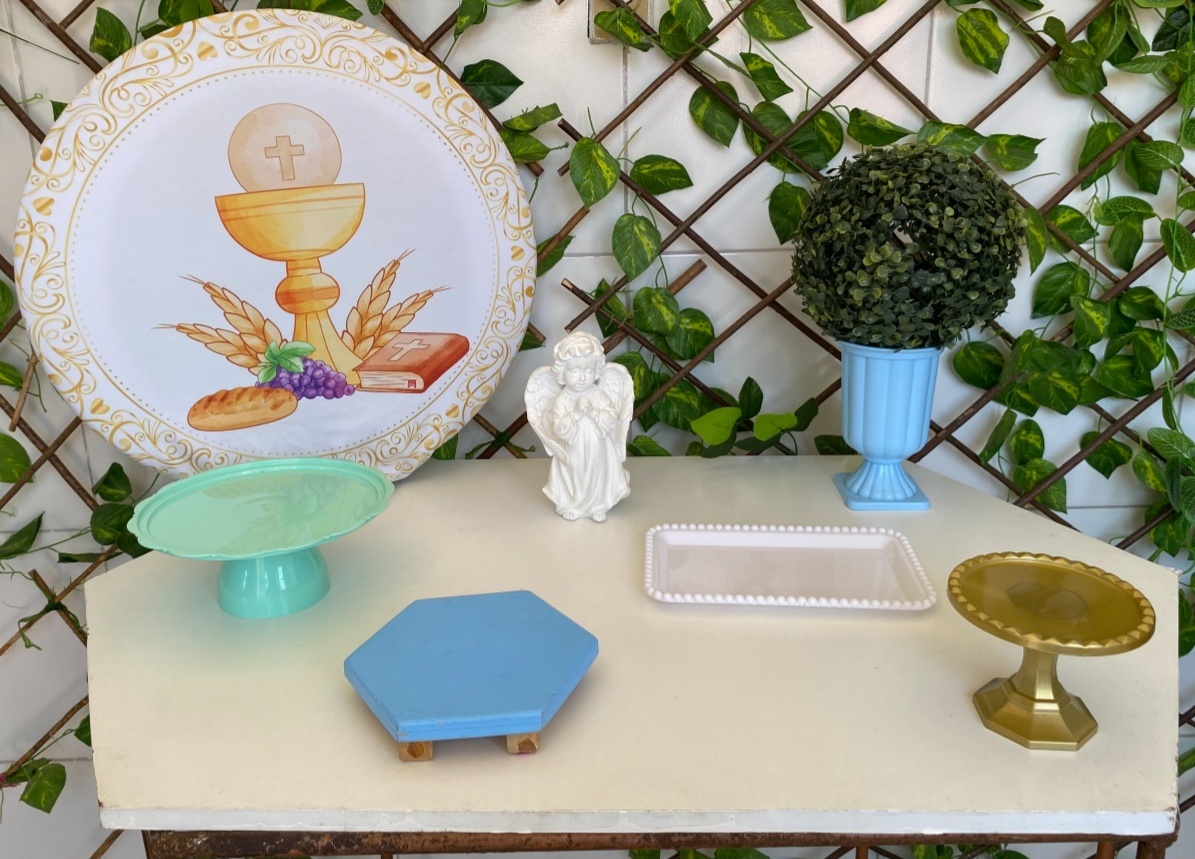 Mini Kit Crisma Batizado - Artes e Encantos locações