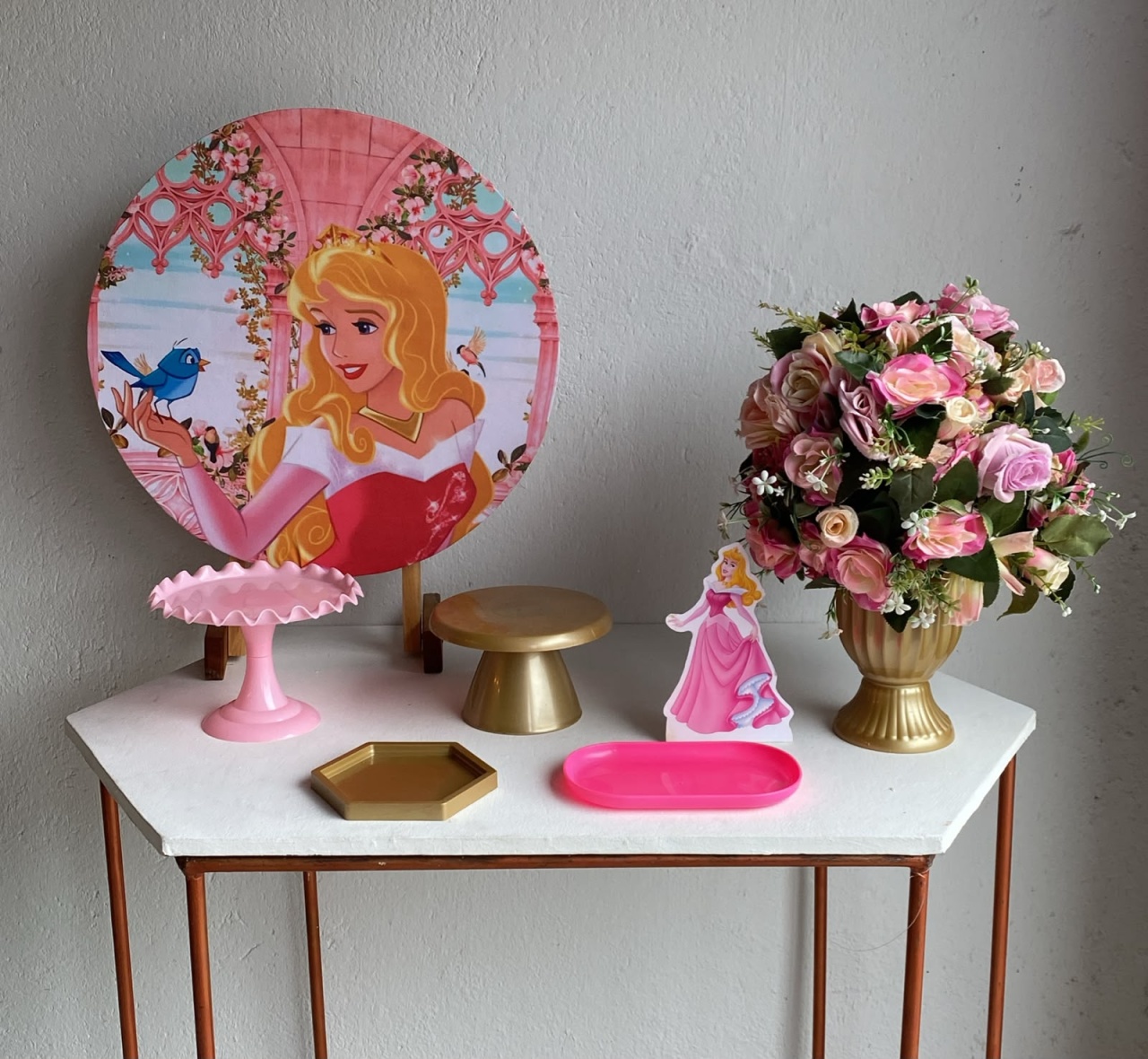 Princesa Aurora Bela Adormecida Mini Kit 1 - Artes e Encantos locações