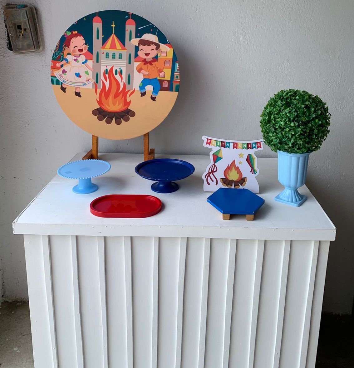 Arraiá, Junino, São João Mini Kit 22 - Artes e Encantos locações