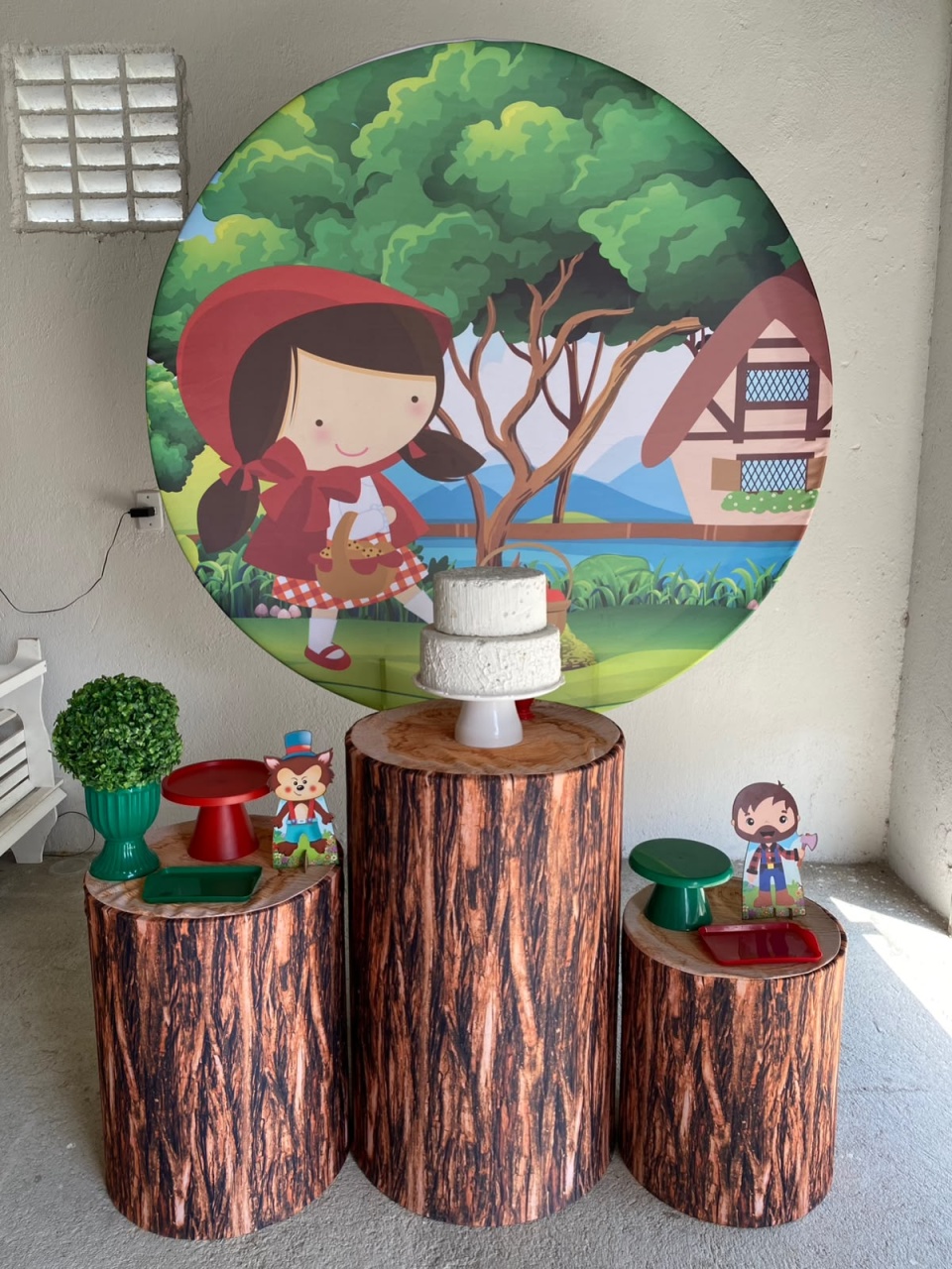 Chapeuzinho Vermelho Kit Prata 2 - Artes e Encantos locações