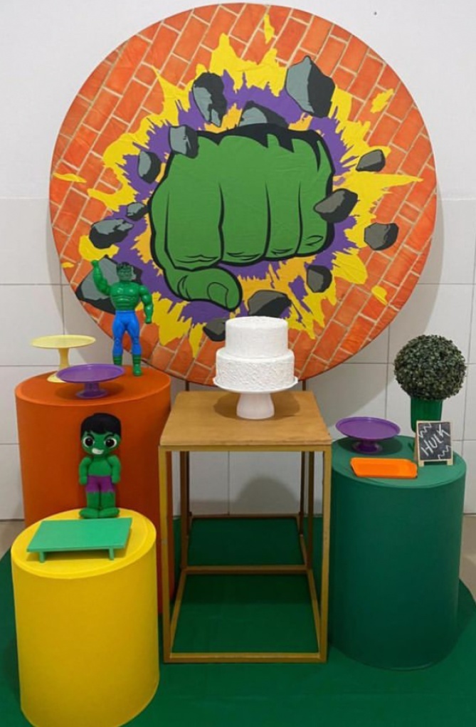Hulk Kit Ouro - Artes e Encantos locações