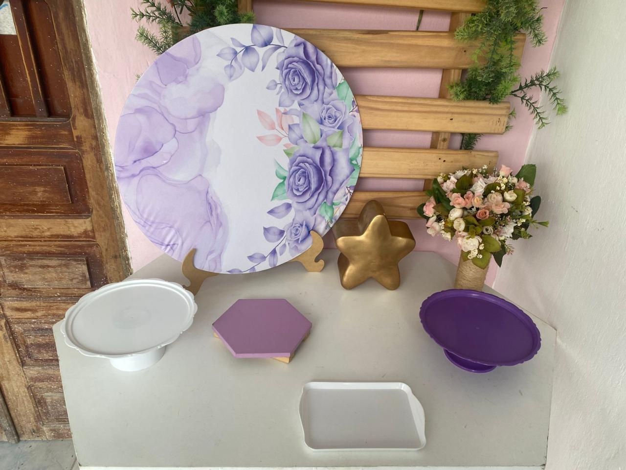 Mini Kit Floral Lilás1 - Artes e Encantos locações