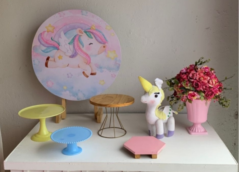 Mini Kit Unicórnio (3) - Artes e Encantos locações