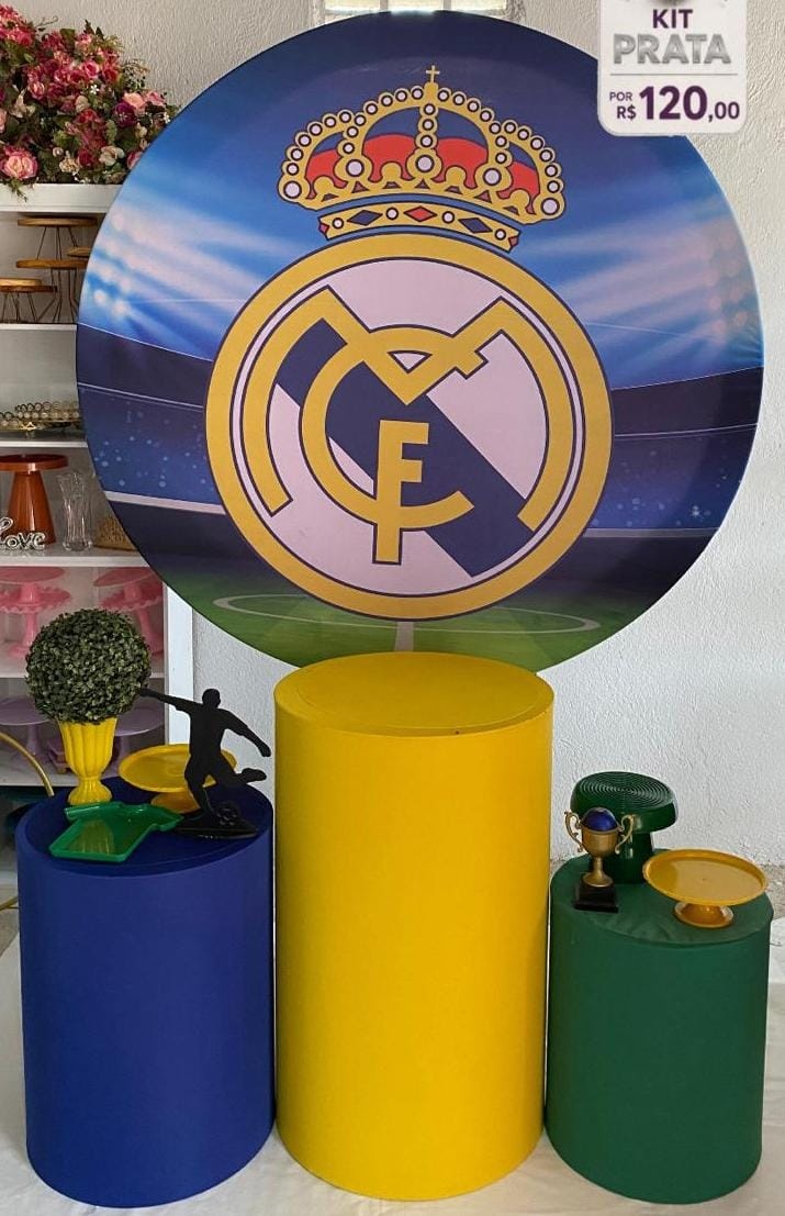 Real Madrid Kit Prata 2 - Artes e Encantos locações
