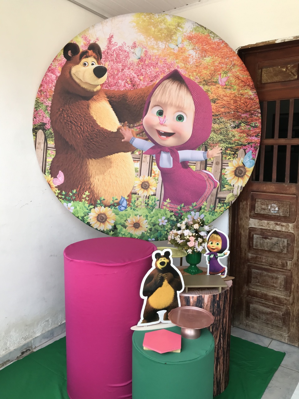 Masha E O Urso Kit Prata - Artes e Encantos locações
