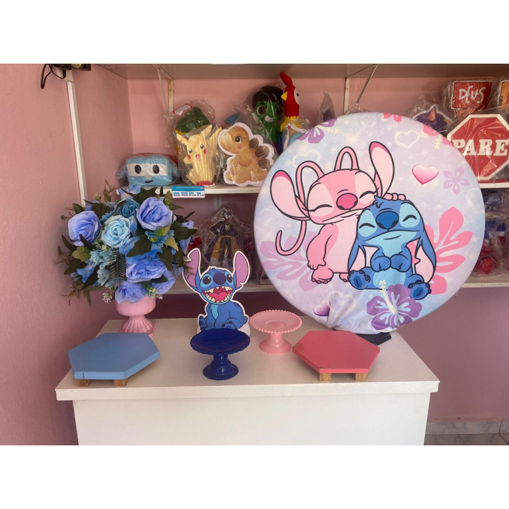 Mini Kit Stitch E Angel - Artes e Encantos locações