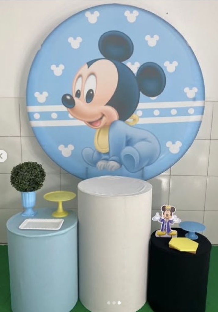 Mickey Baby Kit Prata - Artes e Encantos locações