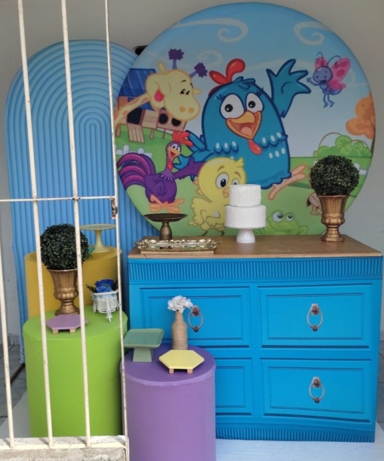 Galinha Pintadinha Kit Diamante - Artes e Encantos locações