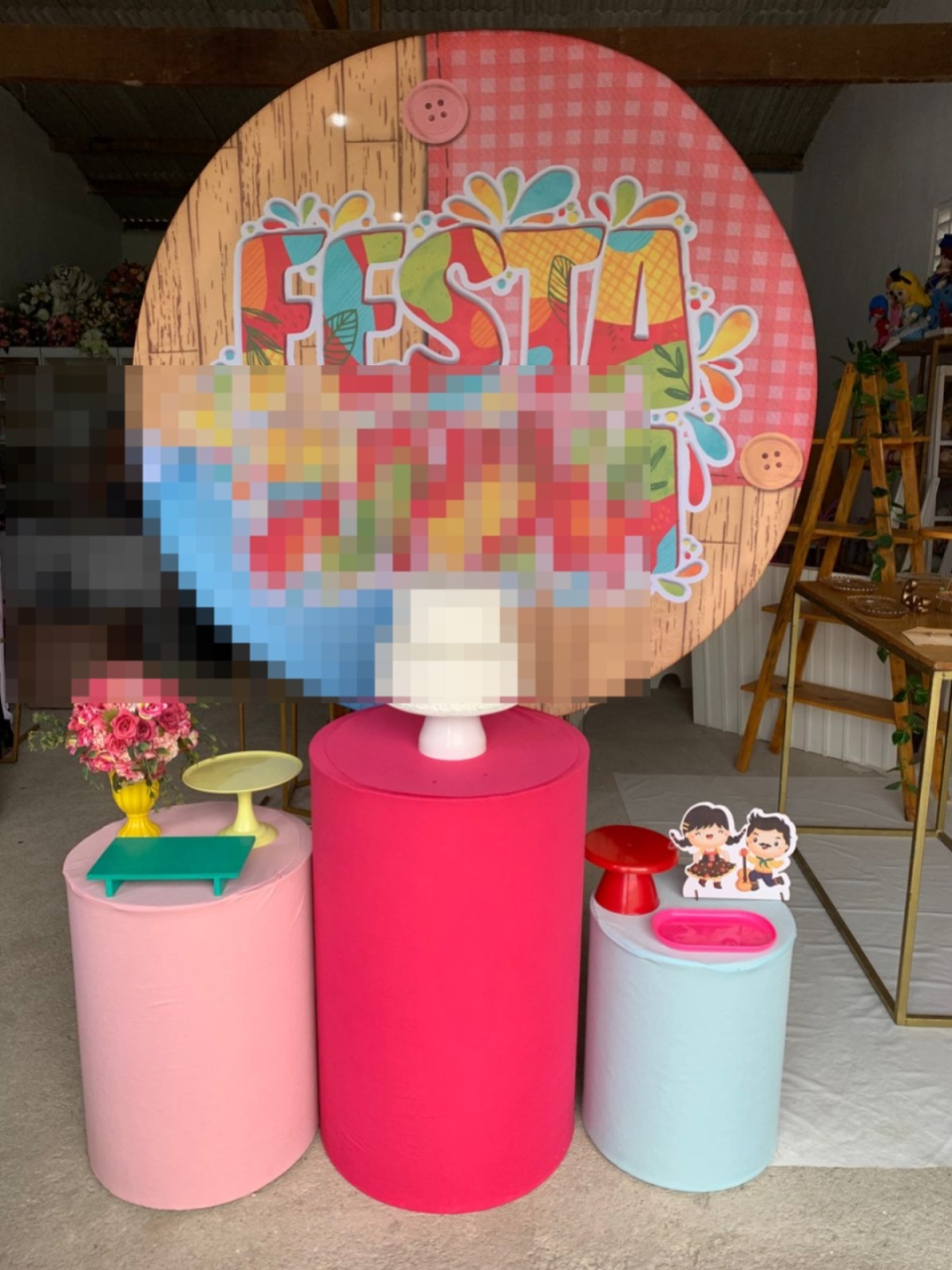 Junino São João Kit Prata (10) - Artes e Encantos locações