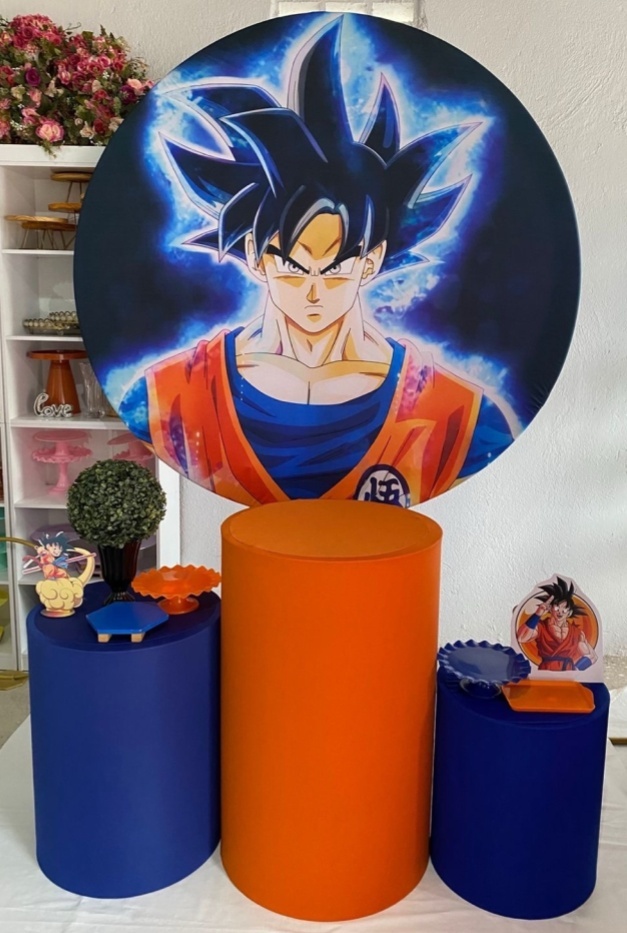 Goku Dragon Ball Z Kit Prata - Artes e Encantos locações