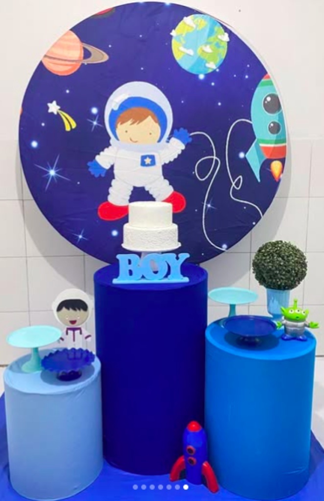 Astronauta Kit Prata - Artes e Encantos locações
