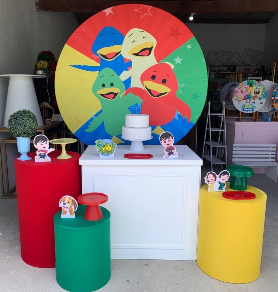 Patinho Colorido Bento E Totó Kit Ouro Plus - Artes e Encantos locações