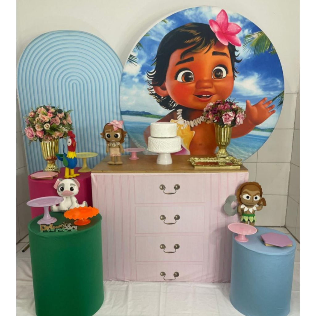 Moana Baby Kit Diamante  - Artes e Encantos locações