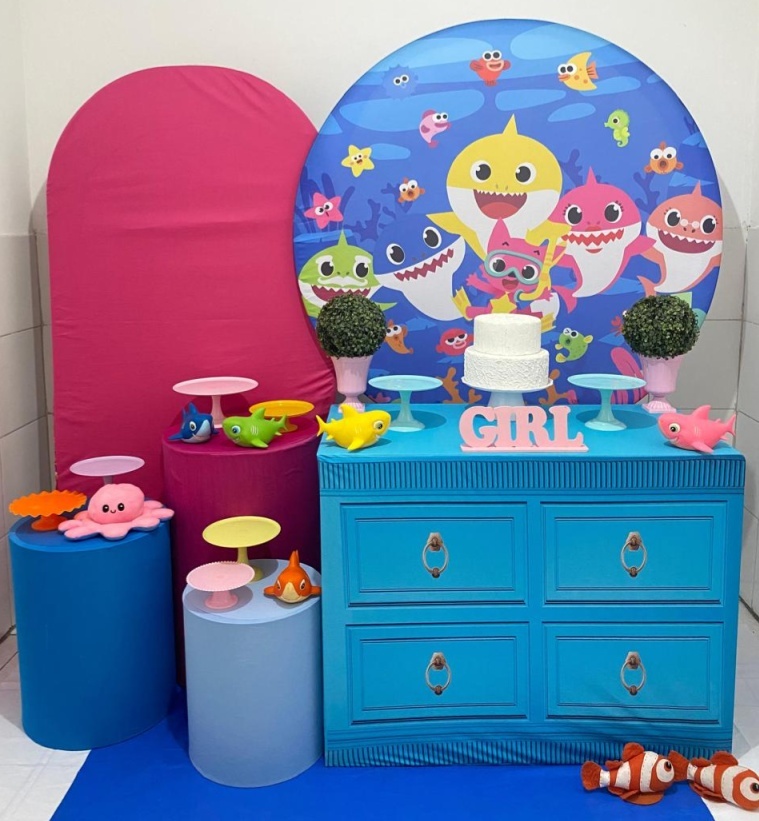 Baby Shark Kit Diamante - Artes e Encantos locações