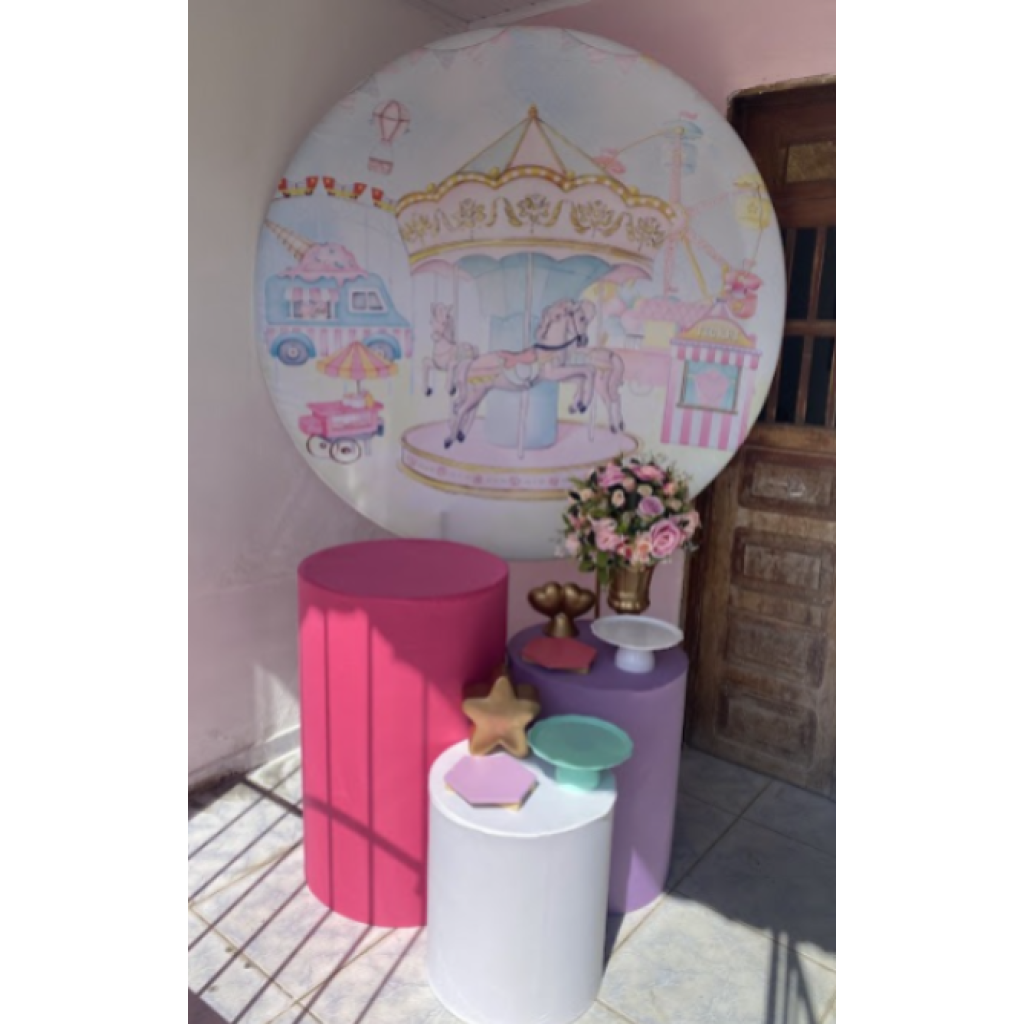 Parque de Diversões Kit Prata - Artes e Encantos locações