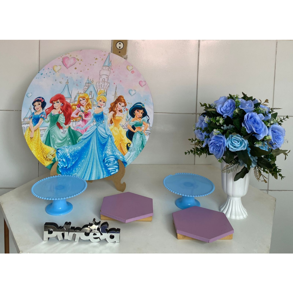 Mini Kit Princesas Disney - Artes e Encantos locações