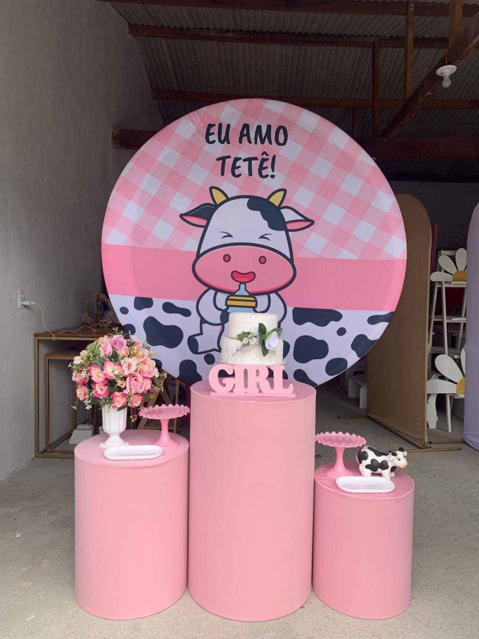 Vaquinha Eu Amo Tete Kit Prata - Artes e Encantos locações