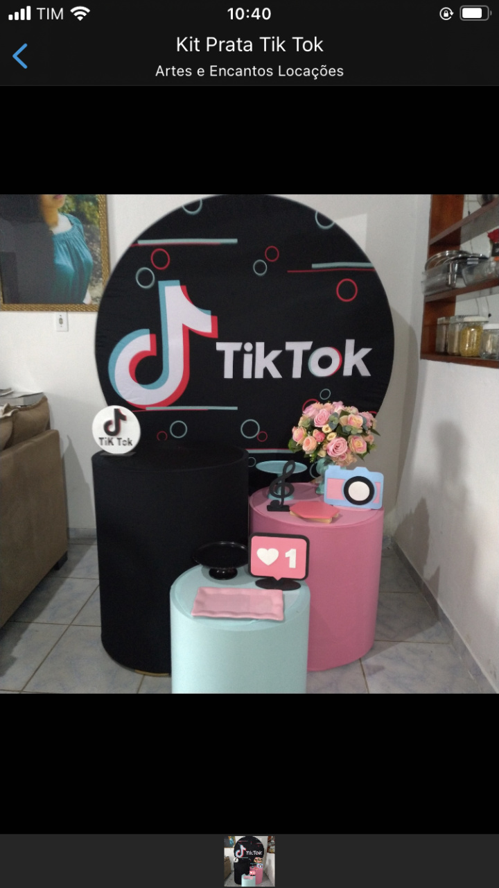 Tik Tok Kit Prata - Artes e Encantos locações