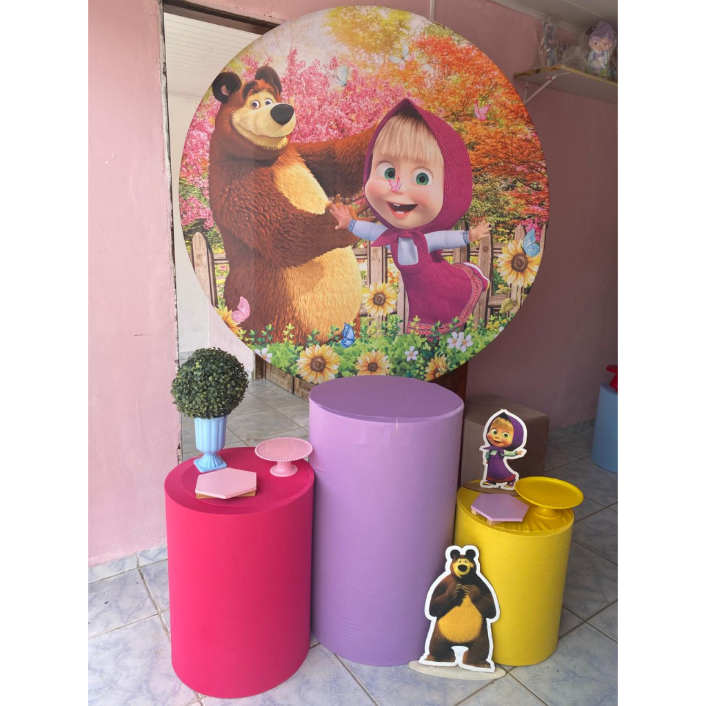 Masha E O Urso Kit Prata - Artes e Encantos locações