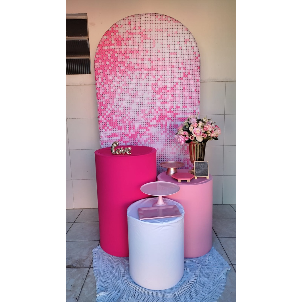 Rosa Pink Composição - Artes e Encantos locações