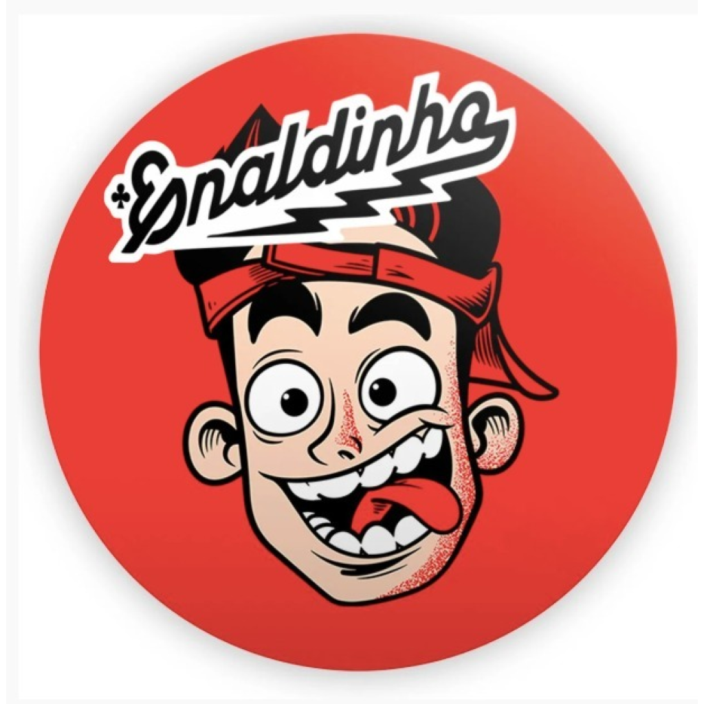 Capa Mini Painel Enaldinho Youtuber - Vermelho,Preto - Artes e Encantos locações