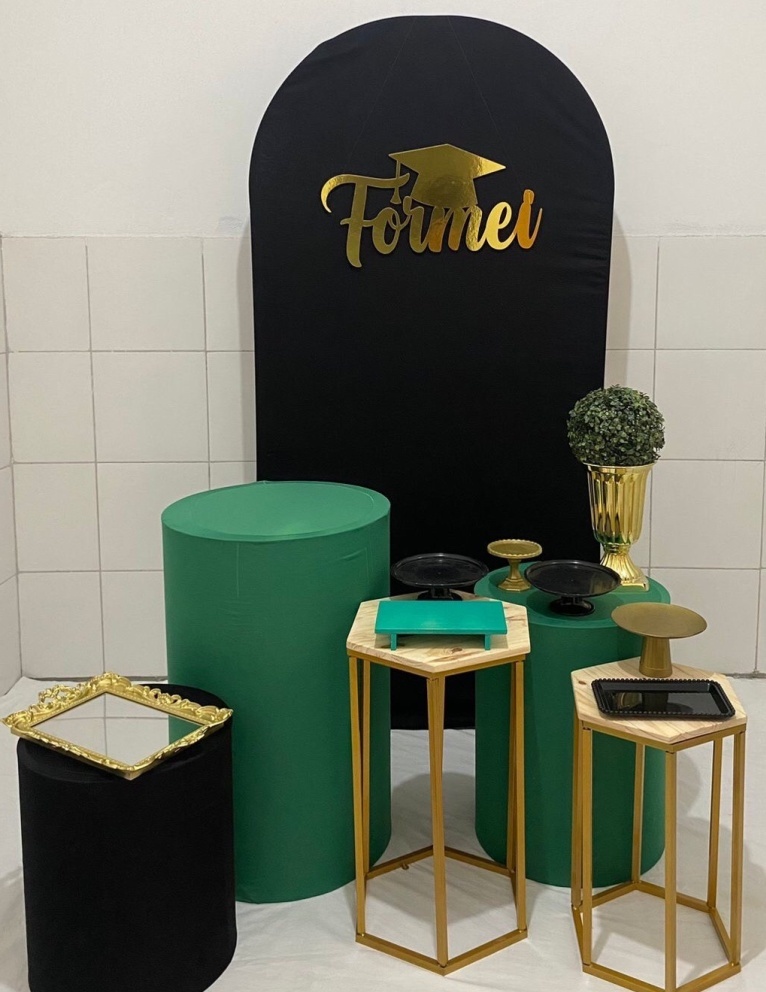 Kit Verde Formatura /2 - Artes e Encantos locações