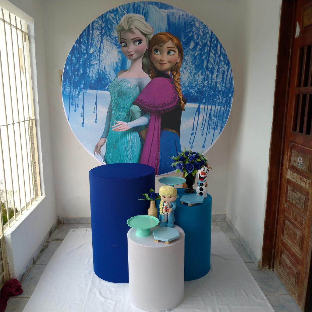 Frozen 8 Kit Prata - Artes e Encantos locações