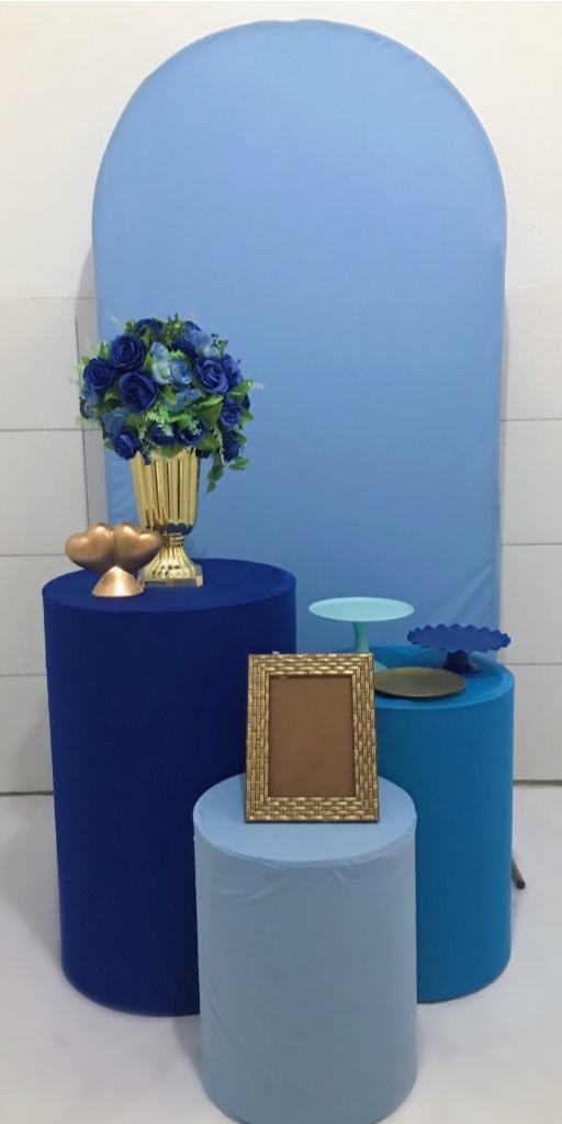 Azul E Tons de Azul Composição - Artes e Encantos locações