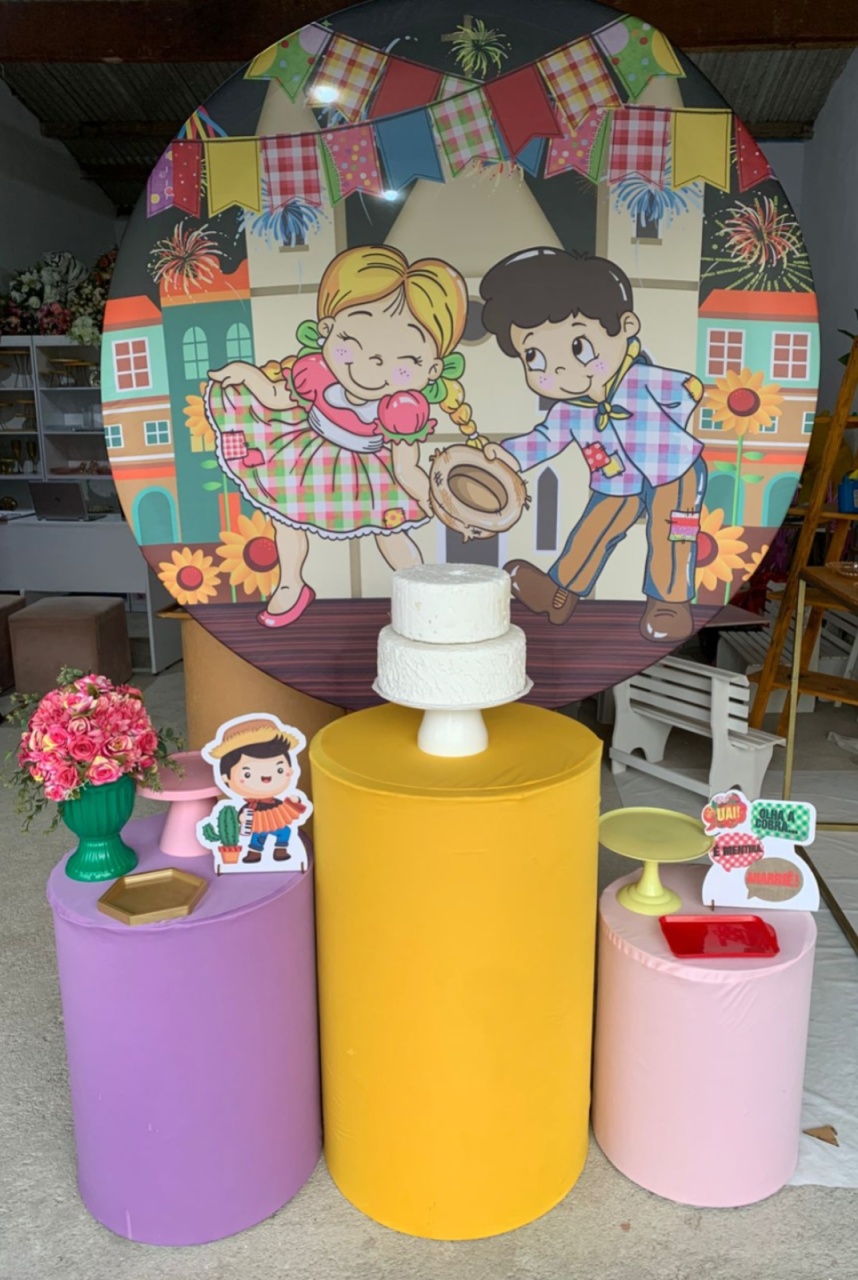 Junino São João Kit Prata (11) - Artes e Encantos locações