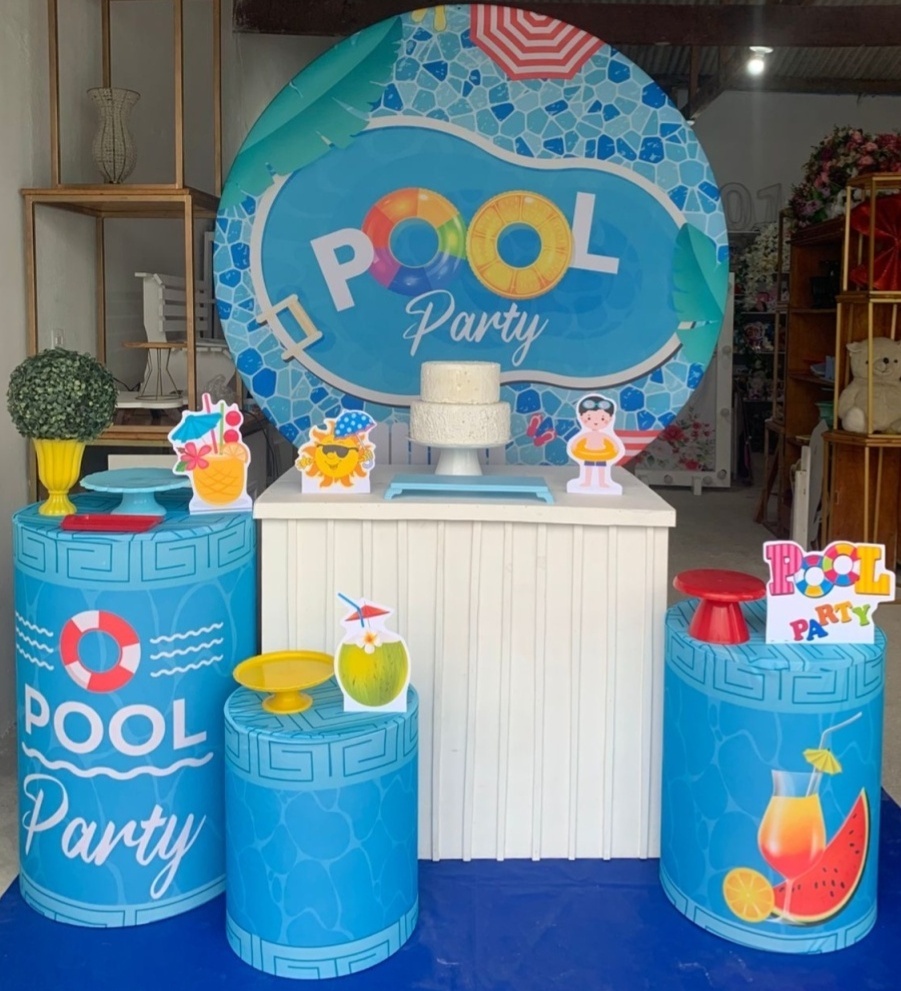 Pool Party Kit Ouro Plus - Artes e Encantos locações
