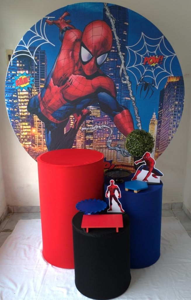 Homem Aranha Kit Prata - Artes e Encantos locações