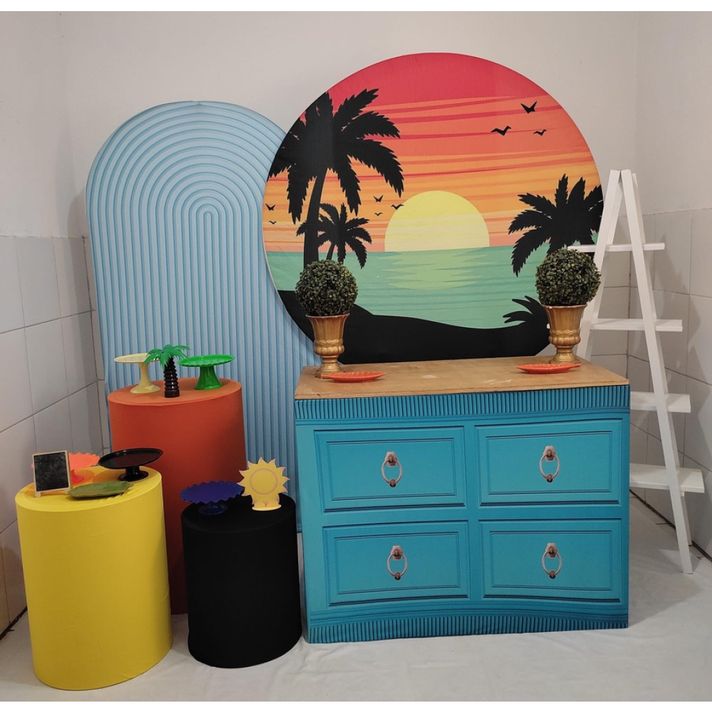 Pôr Do Sol (Tardezinha) Kit Diamante + Escada G - Artes e Encantos locações
