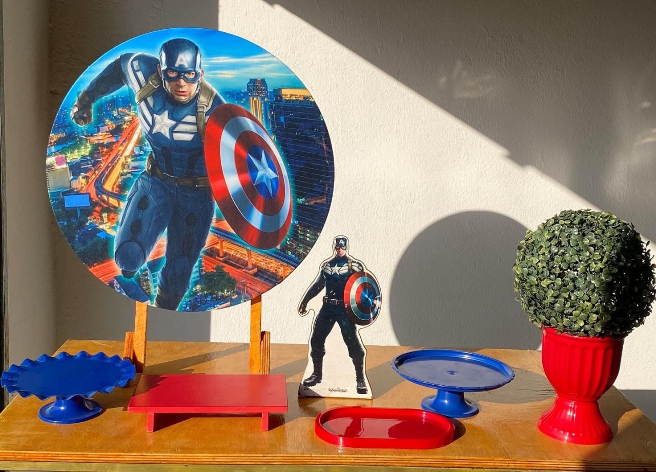 Mini Kit Capitão América 2 - Artes e Encantos locações