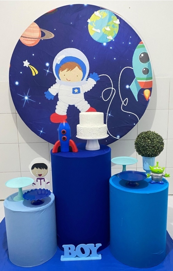 Astronauta Kit Prata - Artes e Encantos locações