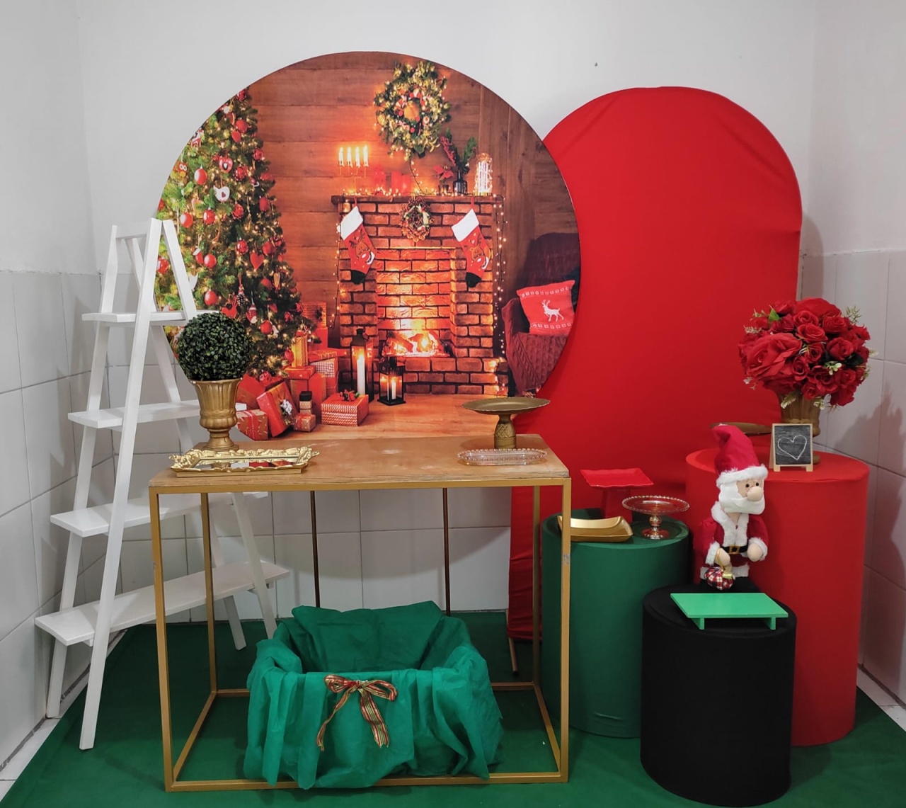 Natal Kit Diamante + Adicional Escada G - Artes e Encantos locações