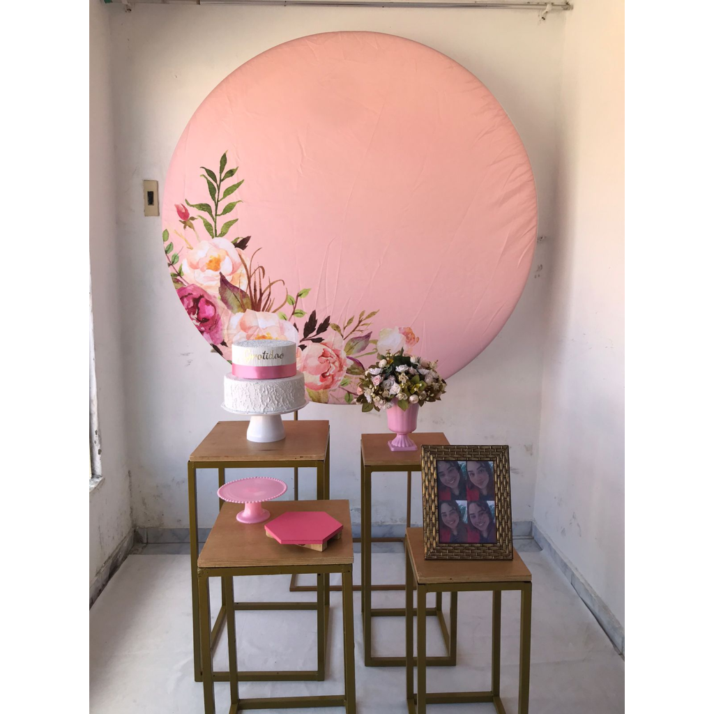 Salmão Floral Composição - Artes e Encantos locações