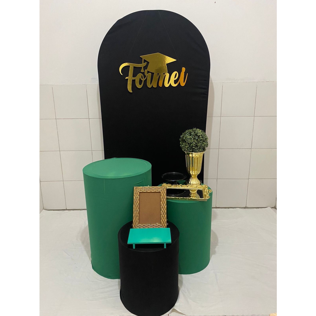 Kit Verde Formatura /4 - Artes e Encantos locações