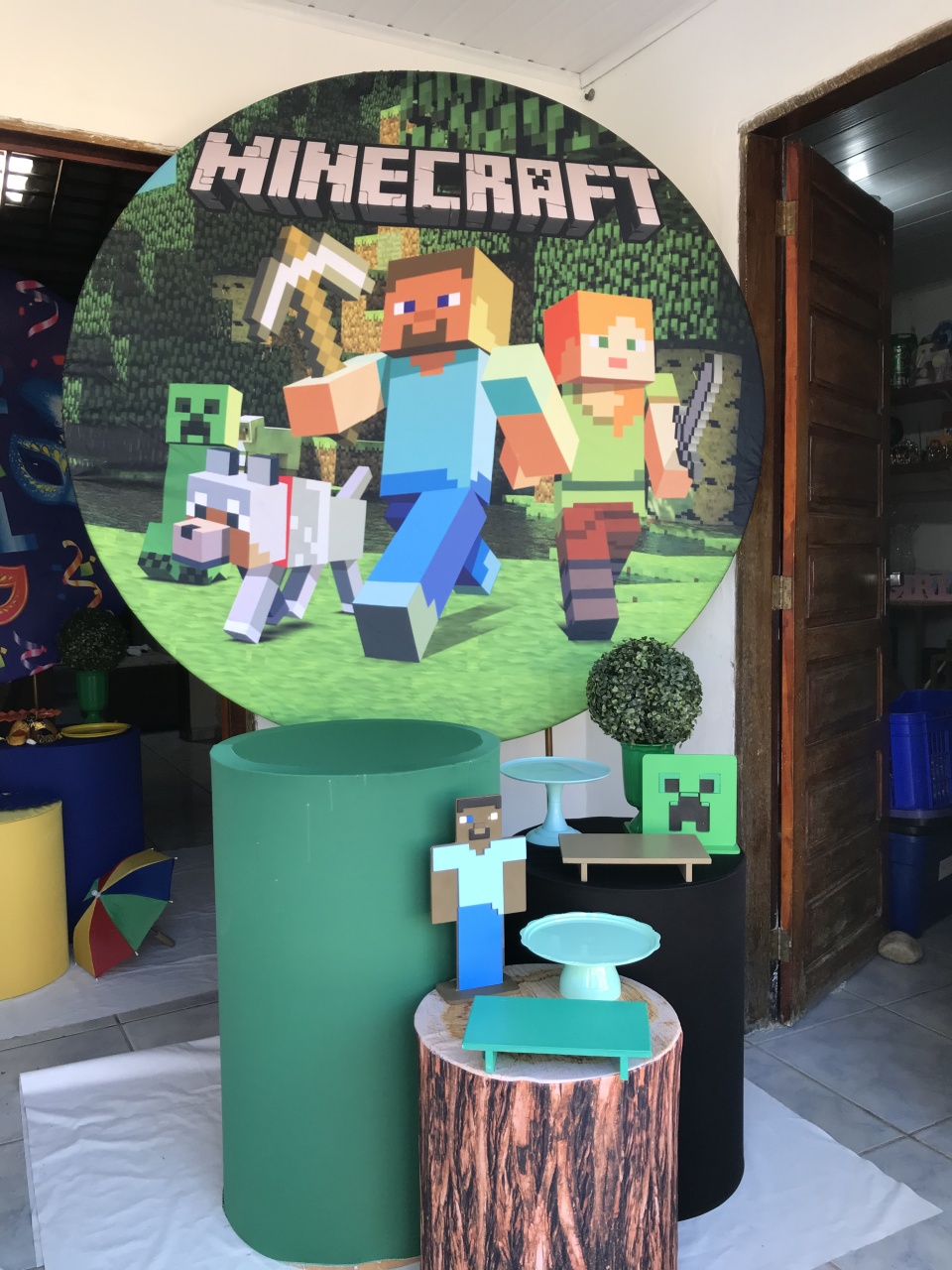 Minecraft Kit Prata - Artes e Encantos locações