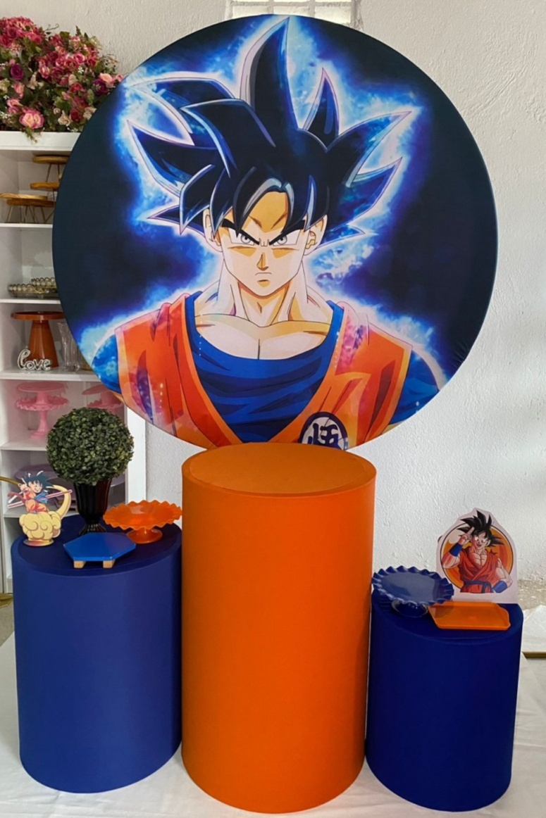 Goku Dragon Ball Z Kit Prata 2 - Artes e Encantos locações
