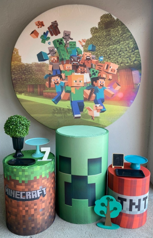 Minecraft Kit Prata - Artes e Encantos locações